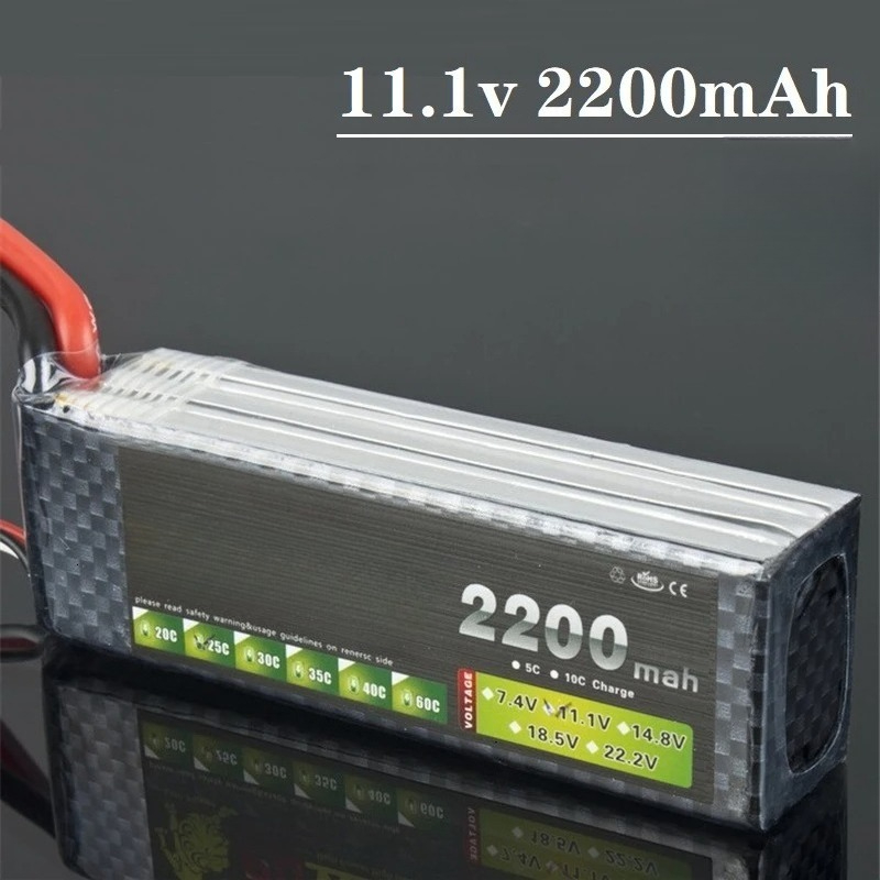 New 3S 30C 11.1V 2200mAh Li-po - Drone Battery 3S recensione e prezzo