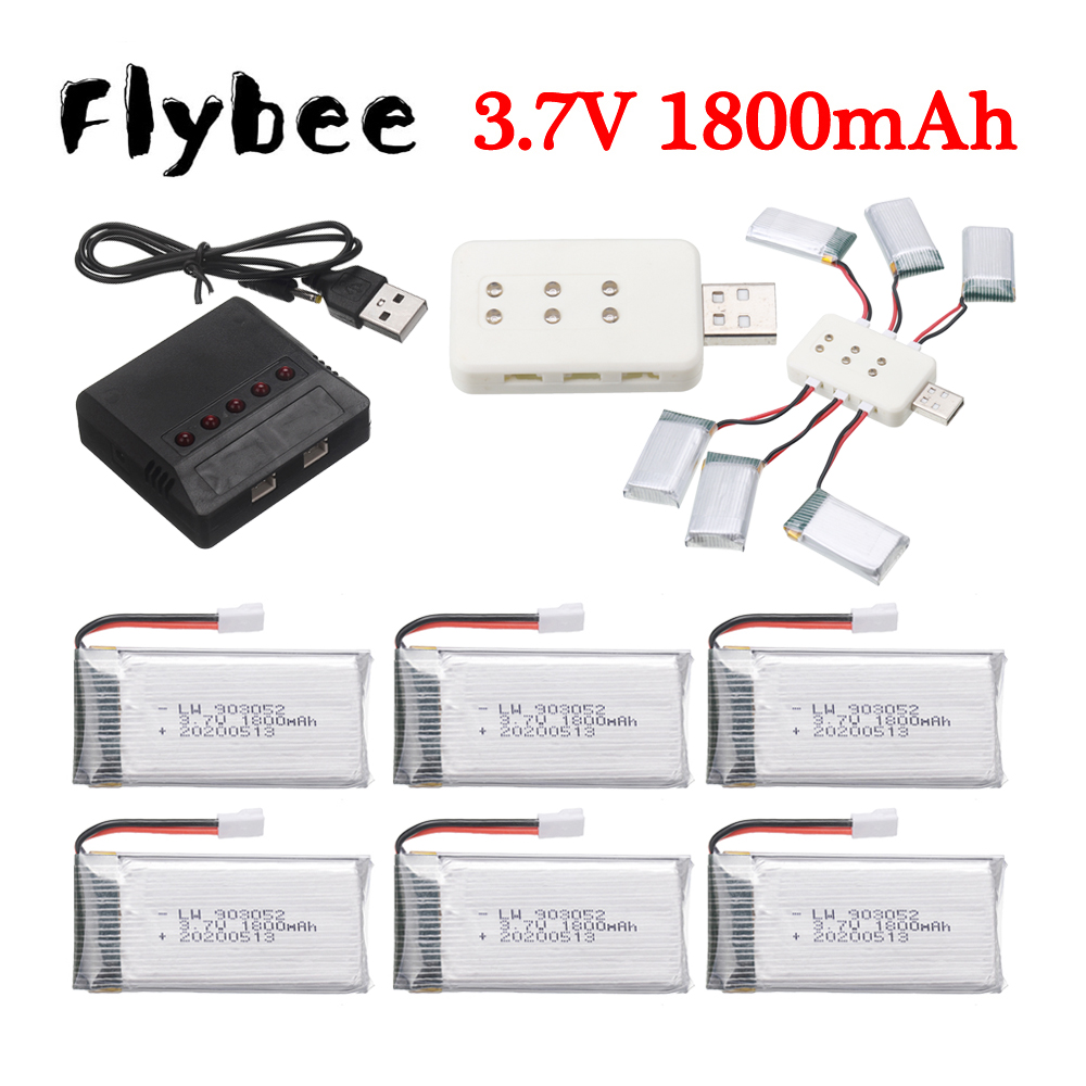 3.7V 1800mAh lipo Battery/char - Drone Battery Charger recensione e prezzo