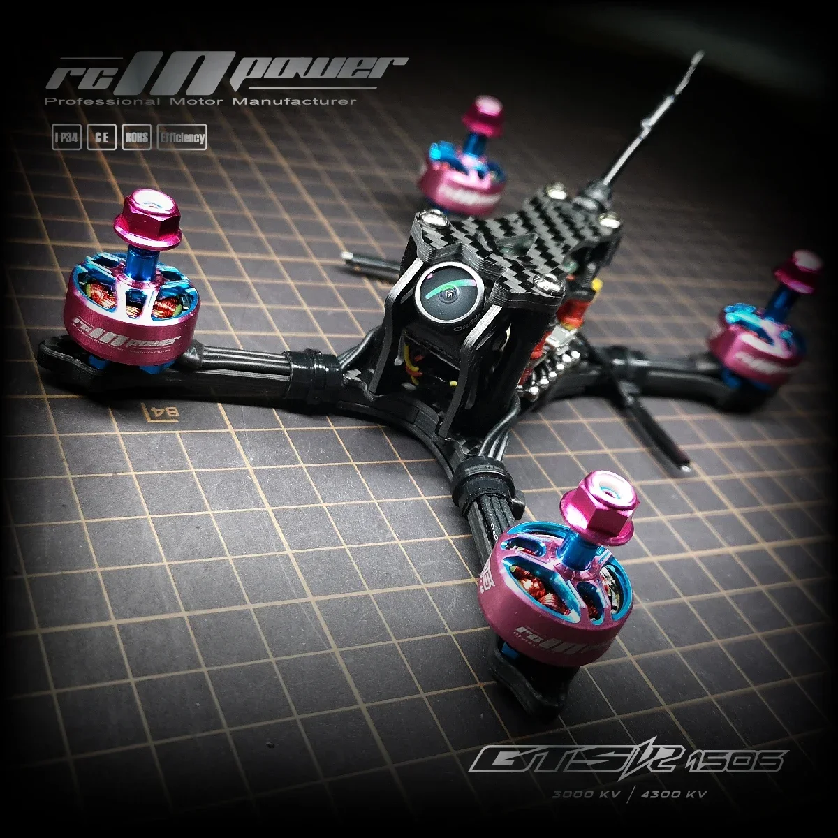 RCINPOWER GTS V2 1506 Brushles - Drone Battery 4S recensione e prezzo