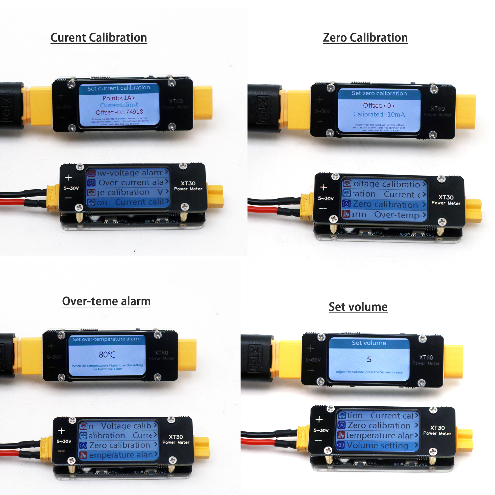 XT30 XT60 Ammeter Power Meter  - Drone Battery High Voltage recensione e prezzo