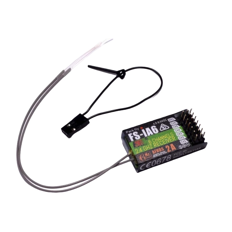 Flysky FS-IA6 Receiver 6CH Dua - Drone Battery Plate recensione e prezzo