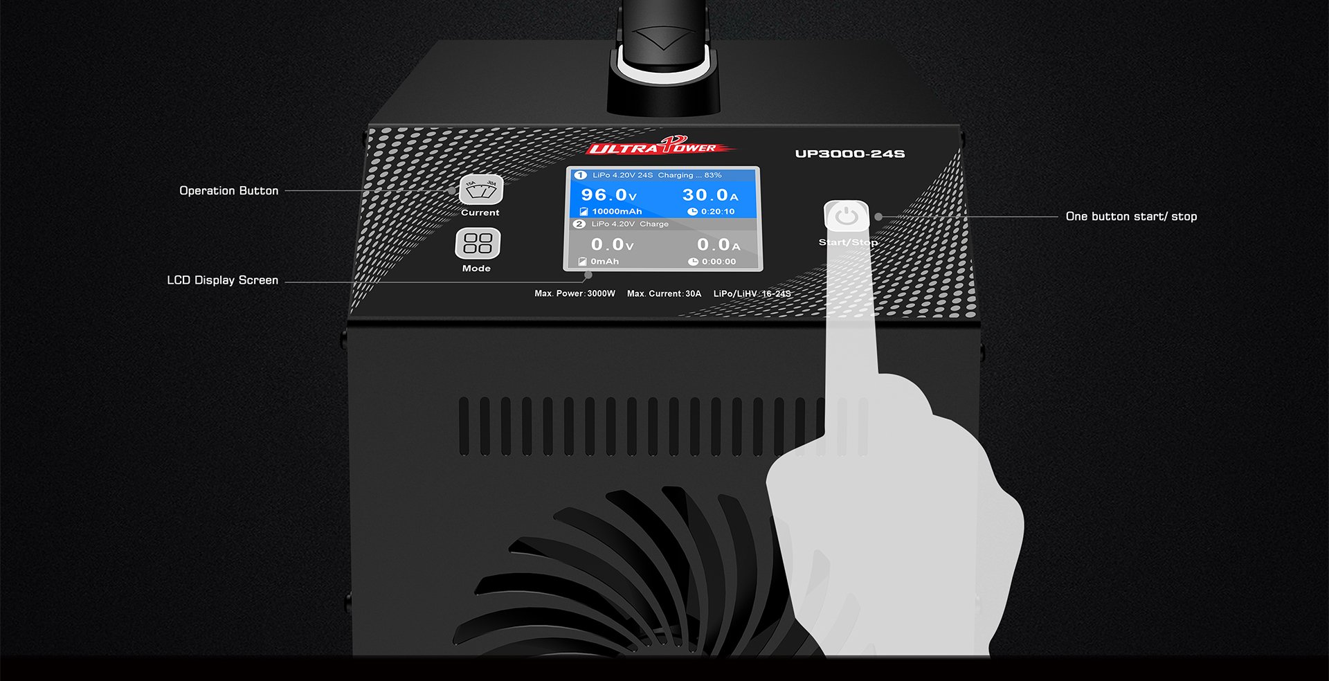 ULTRAPOWER UP3000-24S 3000W 30 - Drone Battery Charger recensione e prezzo