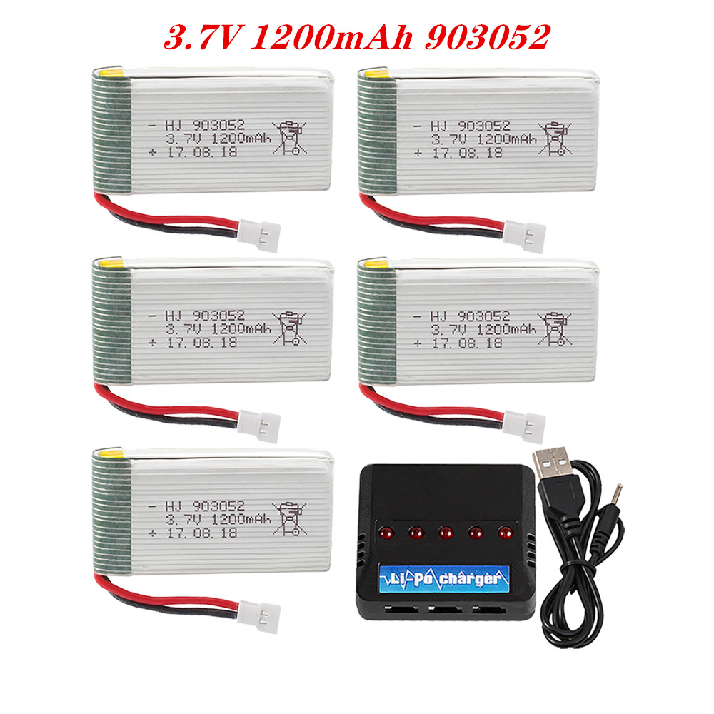 3.7V 1200mah 903052 Lipo Batte - Drone Battery Charger recensione e prezzo