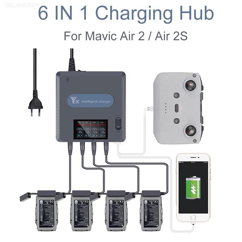 6 in 1 Digital display Battery - Drone Battery Smart recensione e prezzo