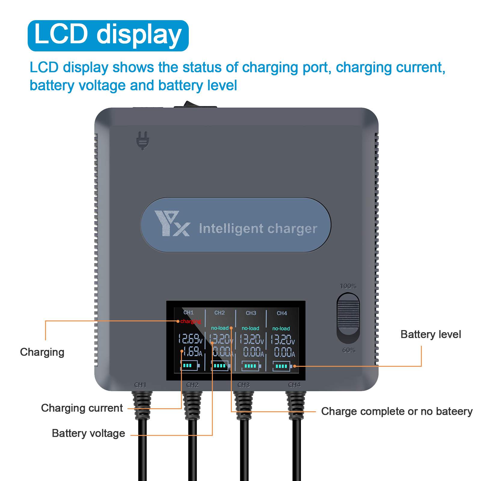 6 in 1 Digital display Battery - Drone Battery Smart recensione e prezzo