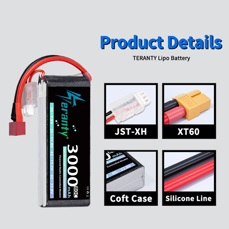 TERANTY 2S 3000mAh Lipo Batter - Drone Battery Plate recensione e prezzo