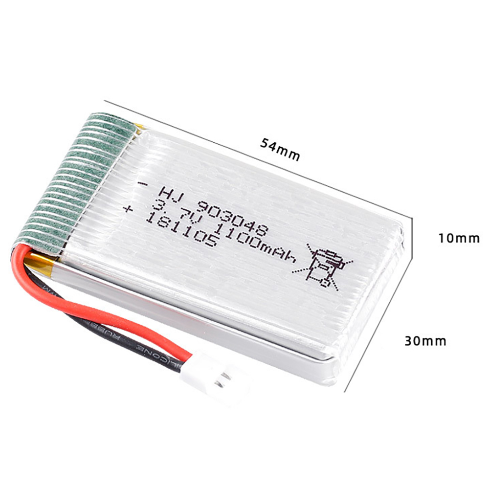 3.7V 1100mAh 903048 Lipo Batte - Drone Battery Lipo recensione e prezzo