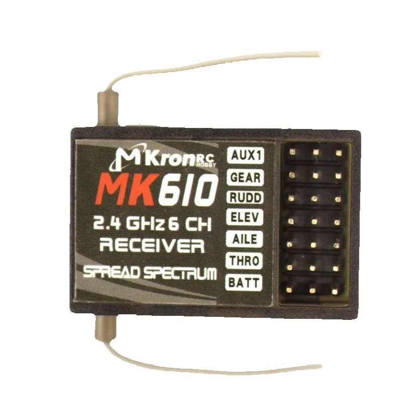 DSM2 MK610 AR6100 2.4G 6CH RC  - Drone Battery Plate recensione e prezzo