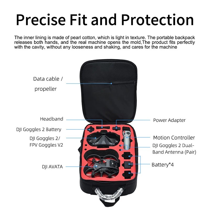 Portable Case Backpack Nylon W - Drone Battery Bag recensione e prezzo