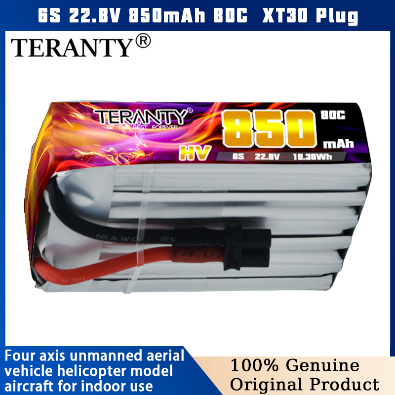 TERANTY 6S 22.8V 850mAh 80C HV - Drone Battery 6S recensione e prezzo