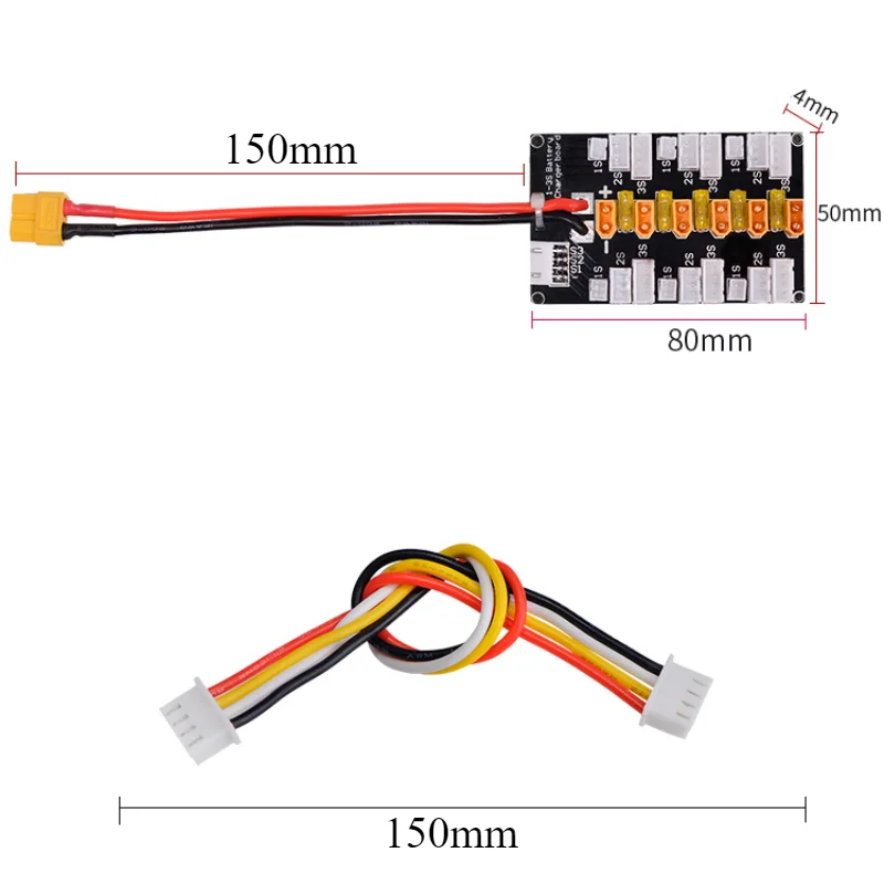 1-5Pcs 1S-3S 20A XT30 Plug Lip - Drone Battery Parallel Board recensione e prezzo