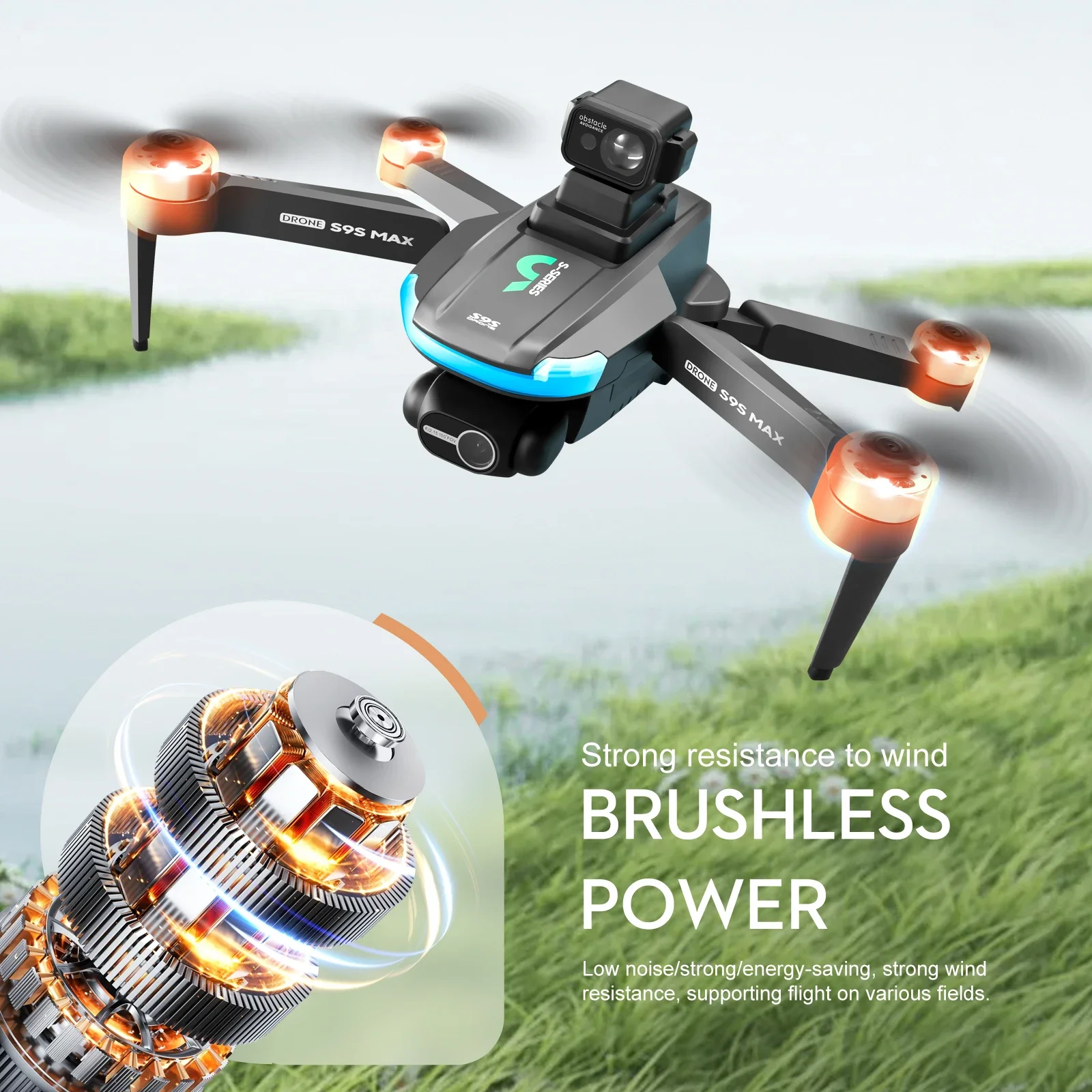NEW S9S MAX MINI Drone 4K 2-Ax - Drone Battery Box recensione e prezzo