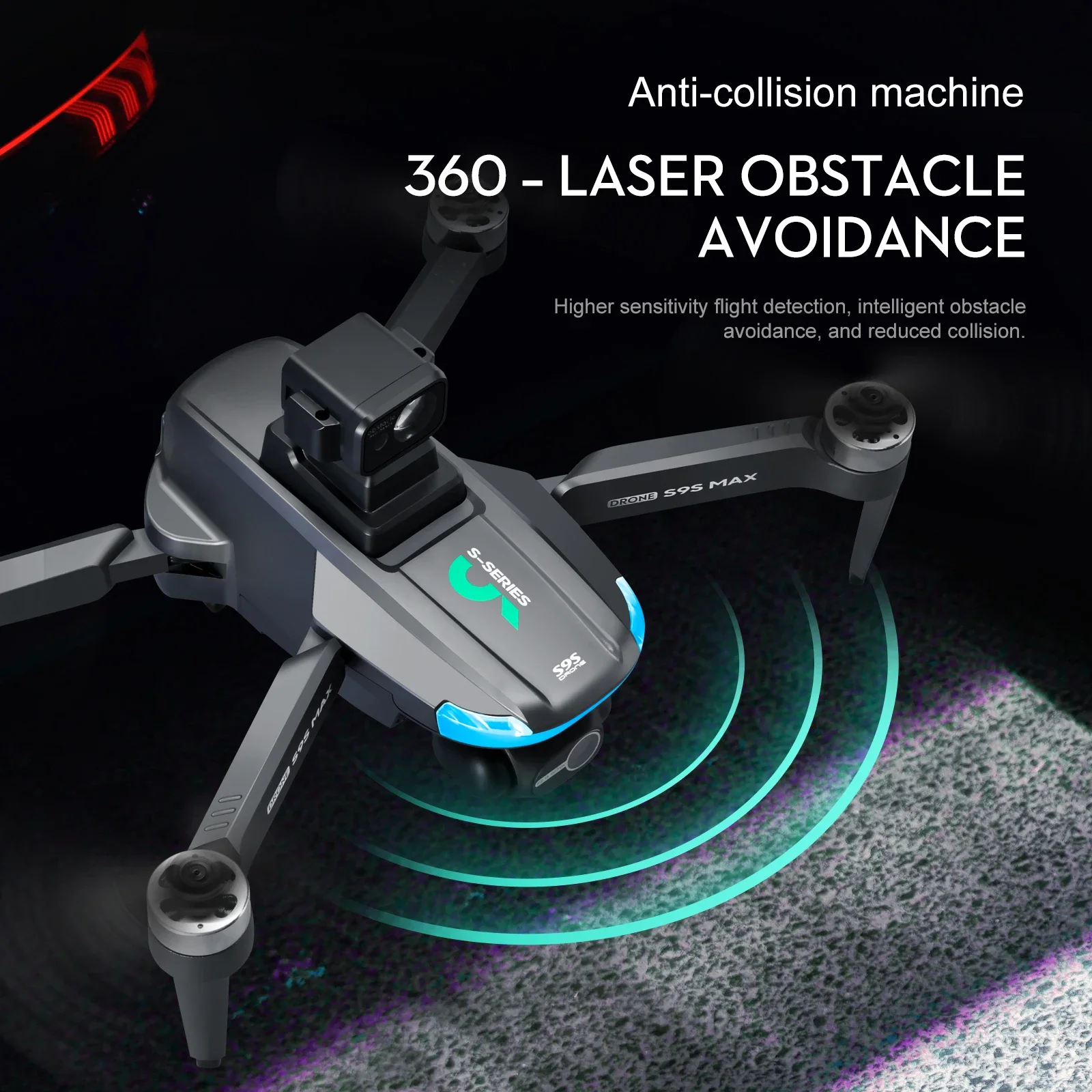 NEW S9S MAX MINI Drone 4K 2-Ax - Drone Battery Box recensione e prezzo