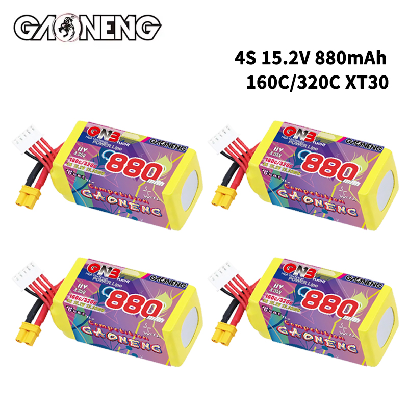GNB 4S 880mAh 15.2V 160C/320C  - Drone Battery Plate recensione e prezzo