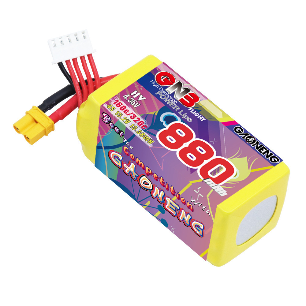 GNB 4S 880mAh 15.2V 160C/320C  - Drone Battery Plate recensione e prezzo