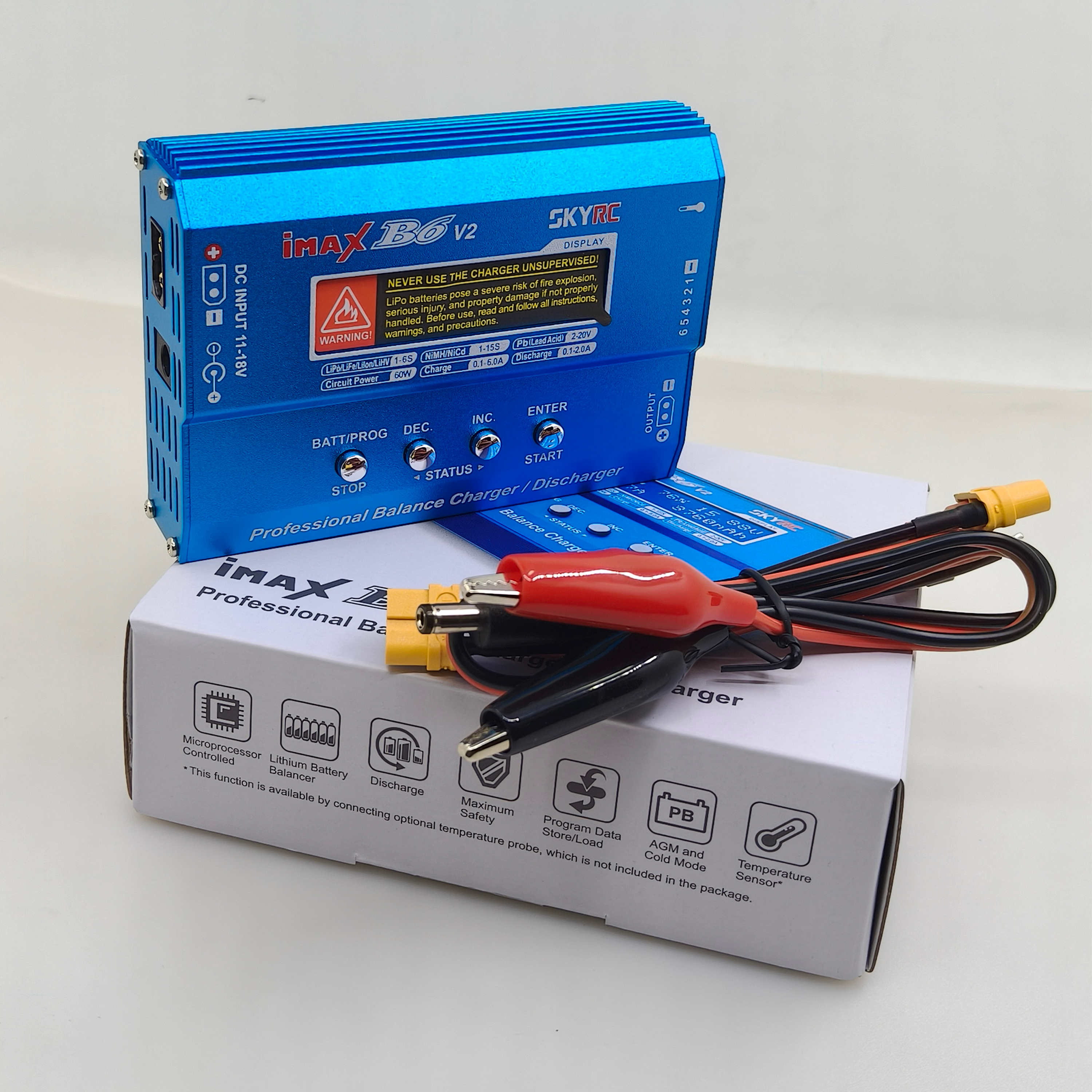 IMAX B6 / B6AC 80W T/XT60plug  - Drone Battery Balance Charger recensione e prezzo