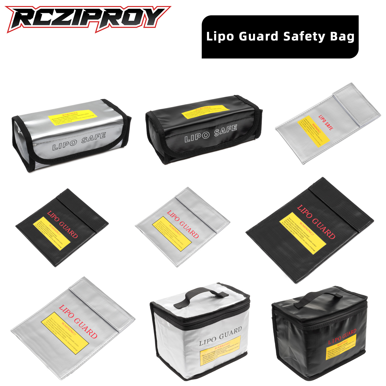 RCZIPROY Lipo Battery Safe Bag - Drone Battery Bag recensione e prezzo
