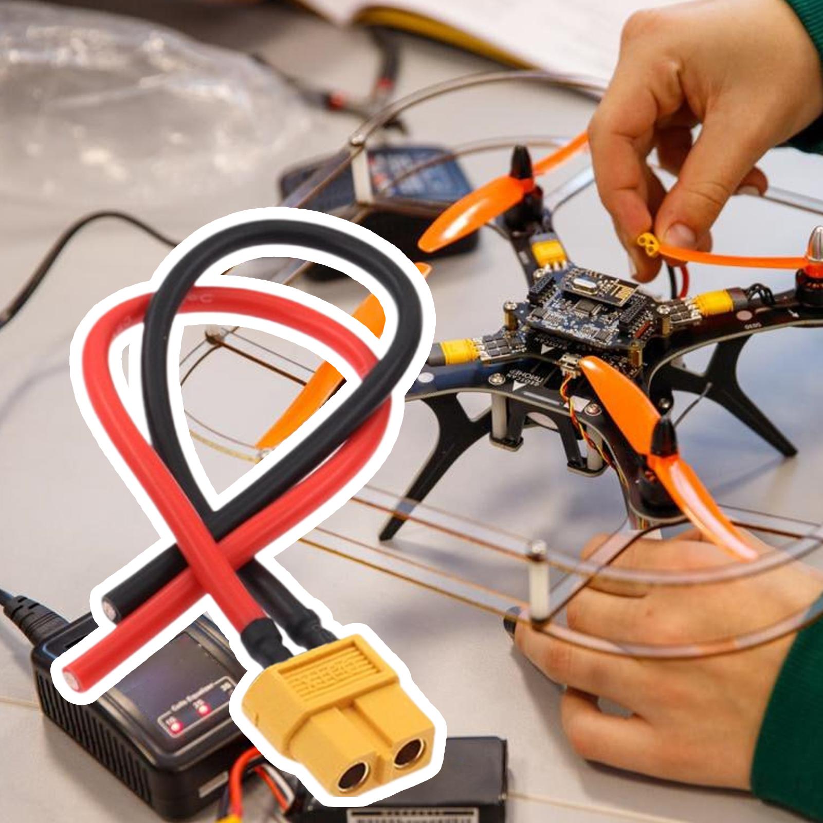 XT60 Male/Female Extension Cab - Drone Battery Connector recensione e prezzo
