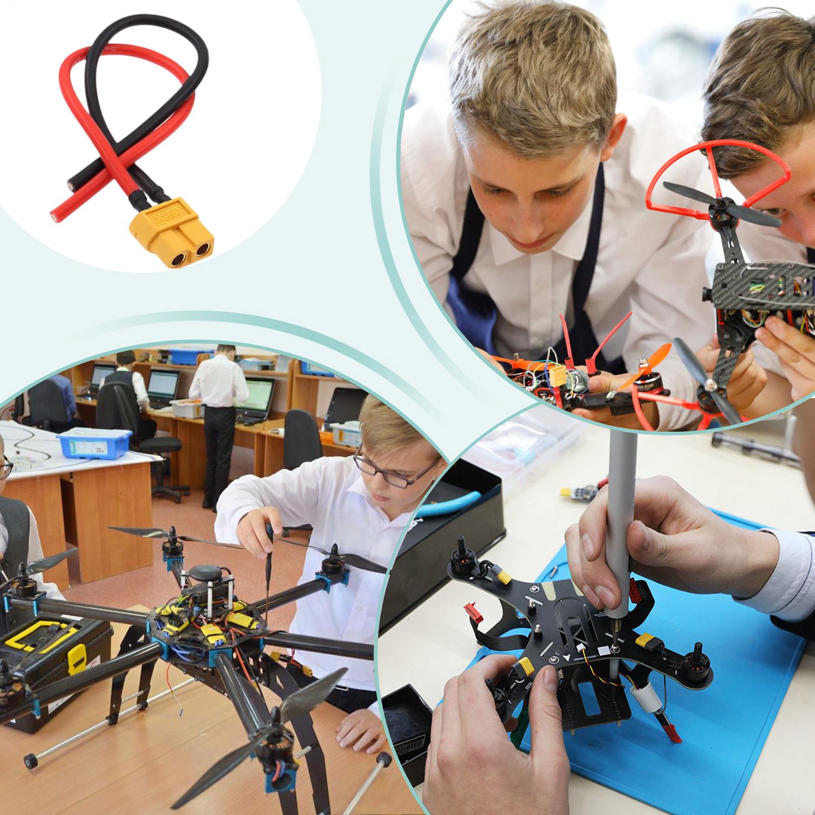XT60 Male/Female Extension Cab - Drone Battery Connector recensione e prezzo