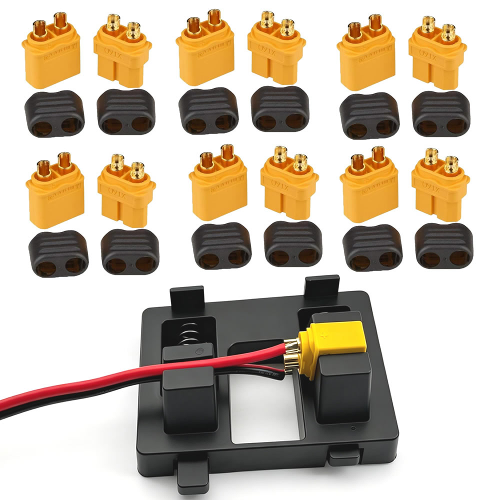 XT60 Connector Plug with Sheat - Drone Battery Connector recensione e prezzo