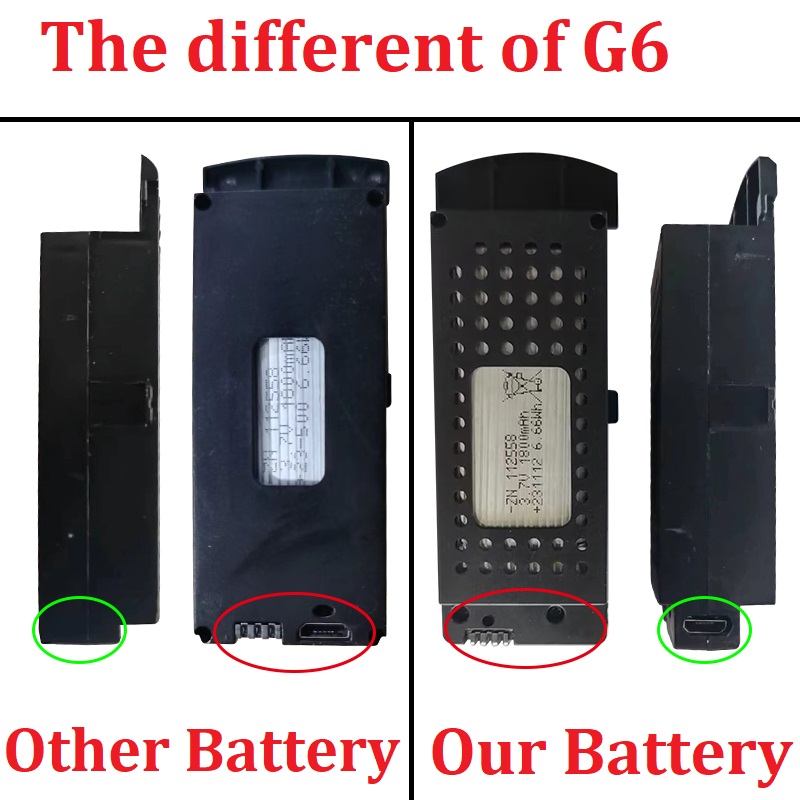 Q6 Drones Battery 3.7V 3000mAh - Drone Battery Li-Ion recensione e prezzo