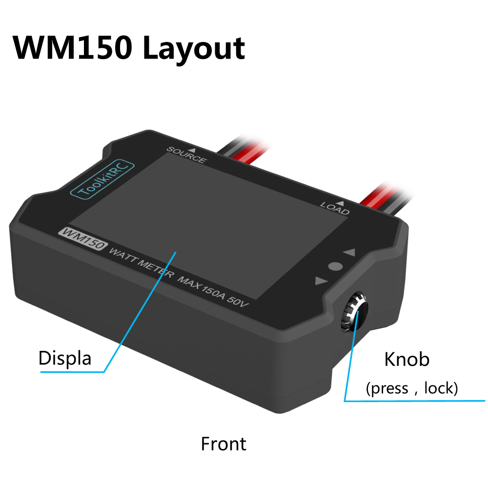 ToolkitRC WM150 150A 50V Watt  - Drone Battery Voltage Checker recensione e prezzo