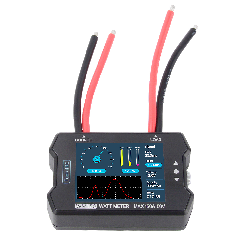ToolkitRC WM150 150A 50V Watt  - Drone Battery Voltage Checker recensione e prezzo
