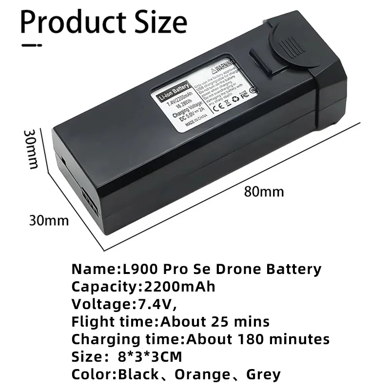 Battery L900 PRO SE Max Drone  - Drone Battery Li-Ion recensione e prezzo
