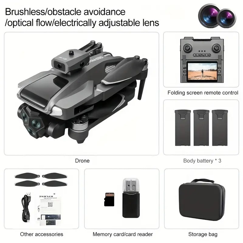 New M66 Triple Battery Brushle - Drone Battery Smart recensione e prezzo