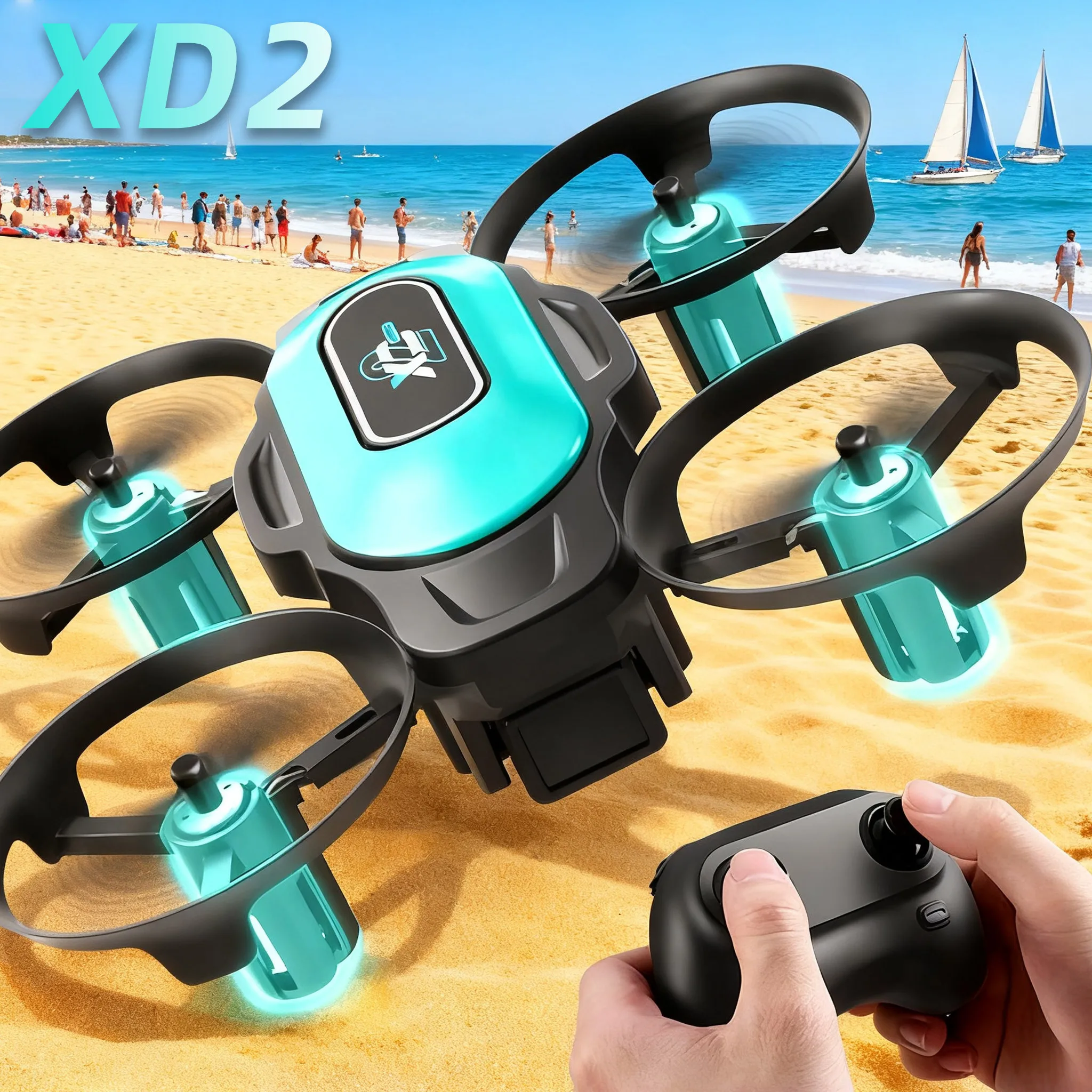 XD2 Mini Drone, 360° Stunt Fli - Drone Battery Box recensione e prezzo