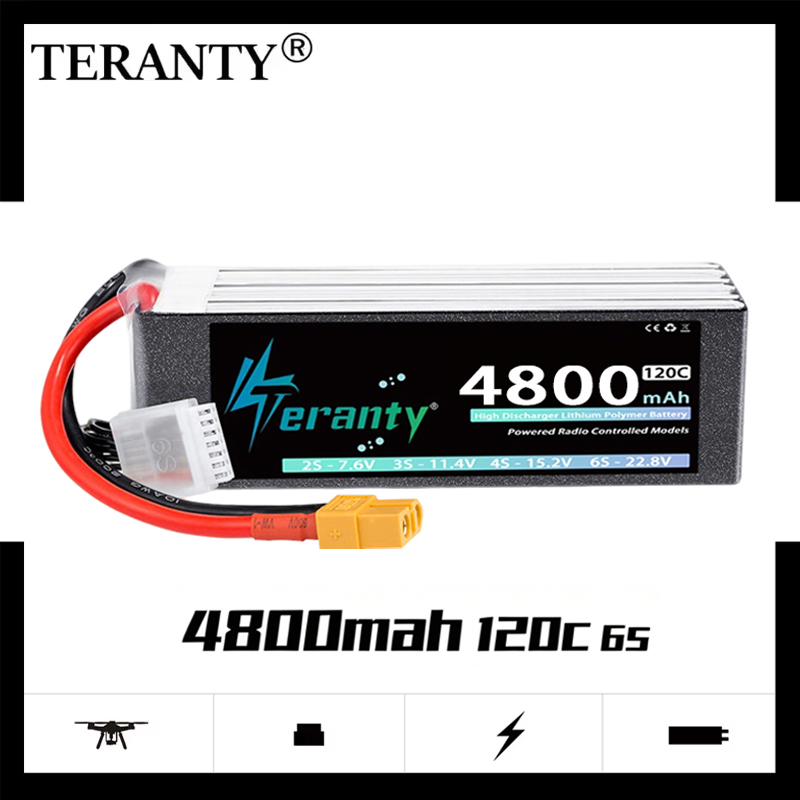 TERANTY 6S 4800mAh Lipo Batter - Drone Battery Plate recensione e prezzo