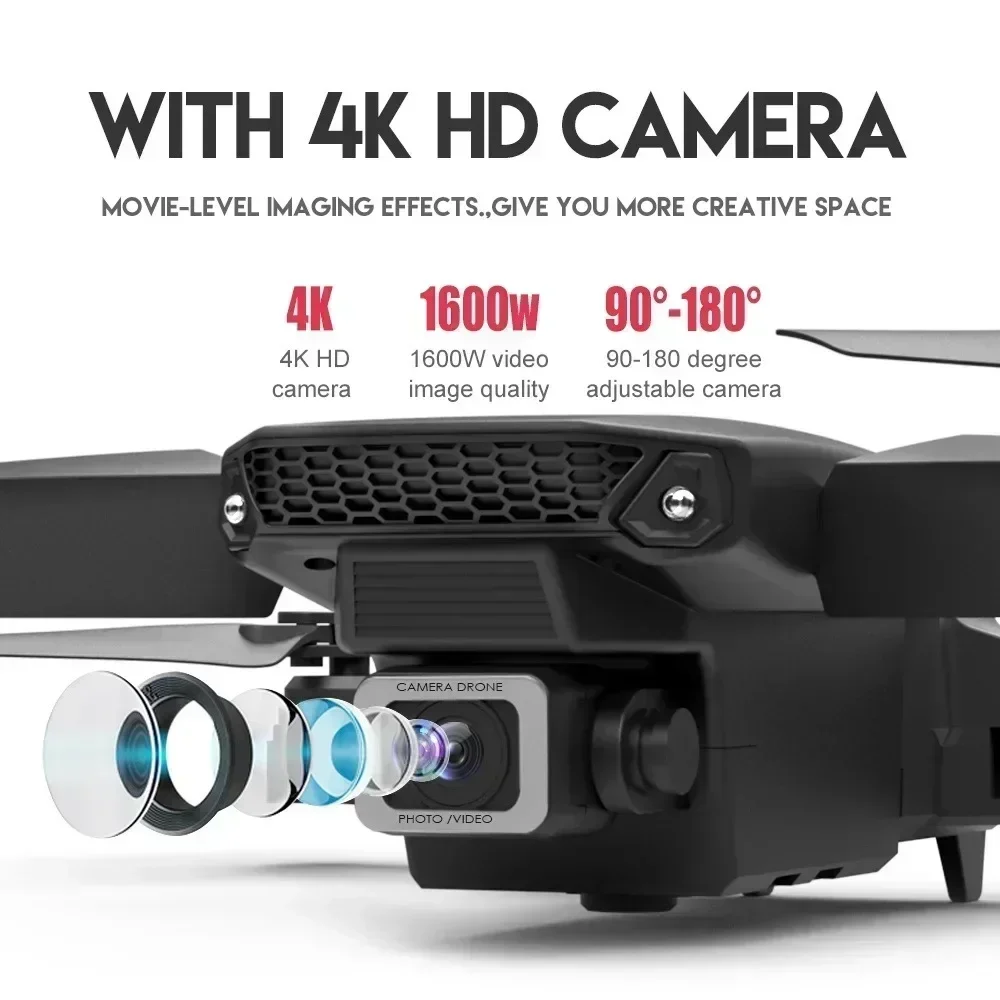 E88 Pro WIFI FPV Drone Wide An - Drone Battery Box recensione e prezzo