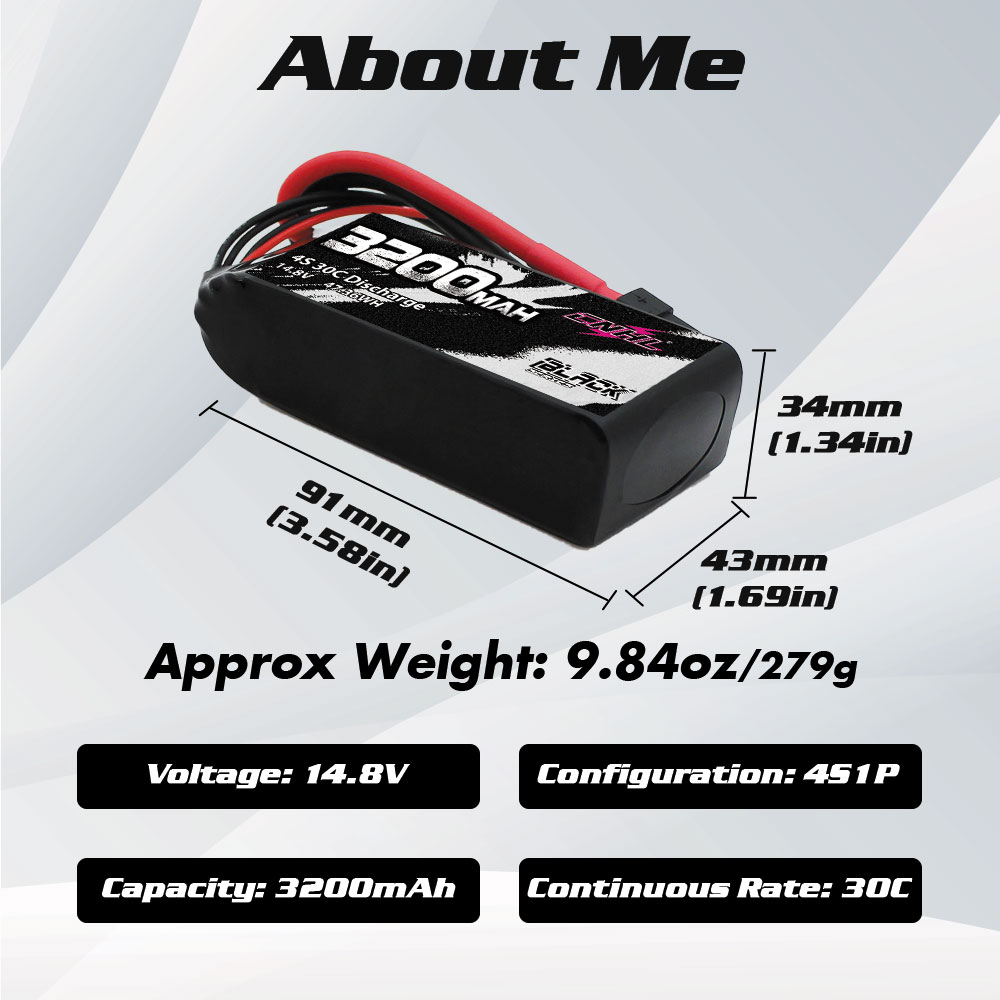 CNHL 2S 3S 4S Lipo Battery 7.4 - Drone Battery 4S recensione e prezzo
