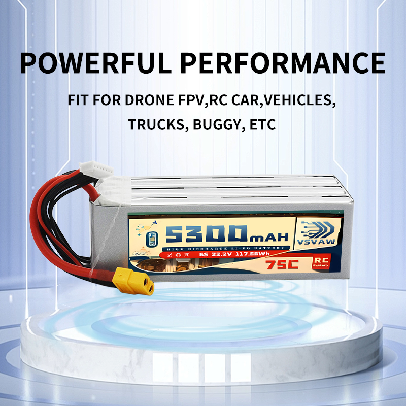 VSVAW 6S 5300mAh Lipo Battery  - Drone Battery Plate recensione e prezzo