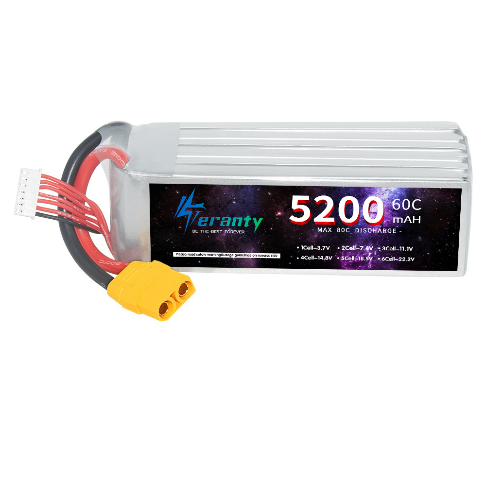 TERANTY 6S 5200mAh Lipo Batter - Drone Battery 6S recensione e prezzo