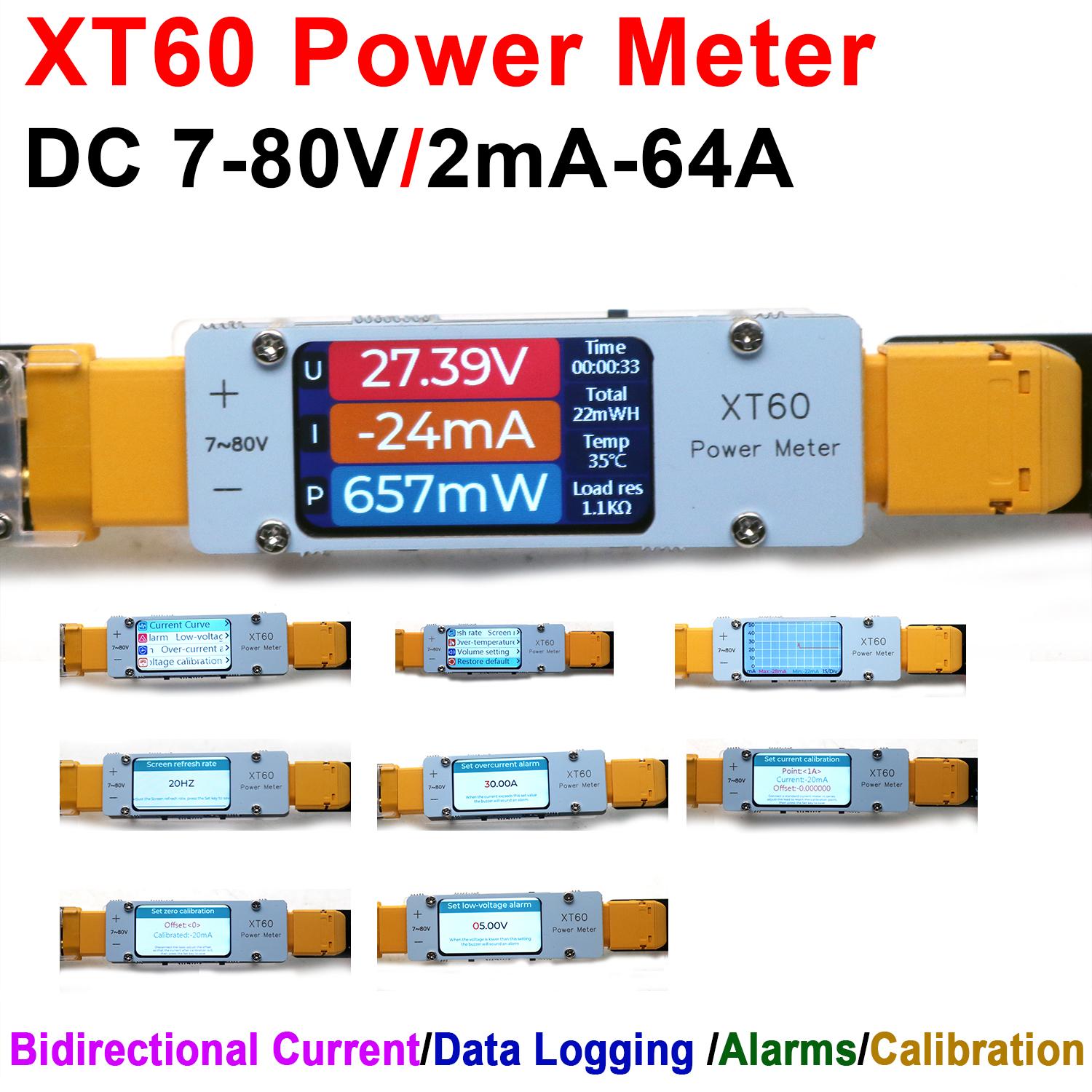 DC 7-80V 64A Bidirectional Pow - Drone Battery Alarm recensione e prezzo