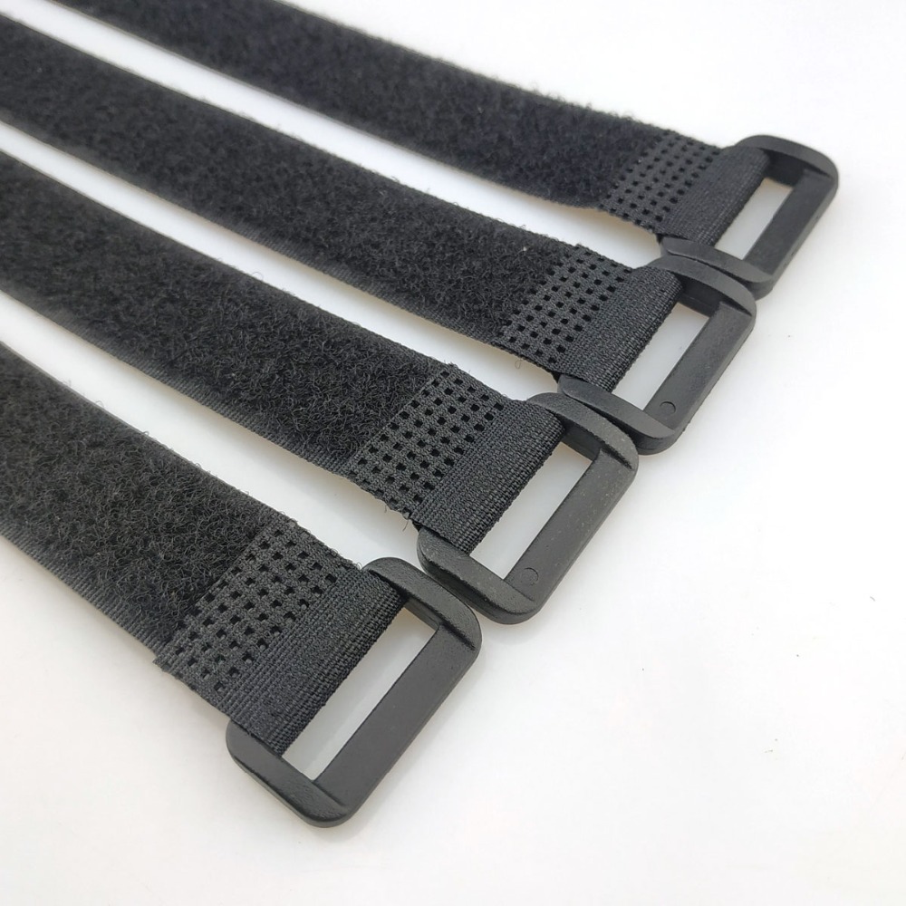 4pcs 450mm Black Battery Belt  - Drone Battery Strap recensione e prezzo