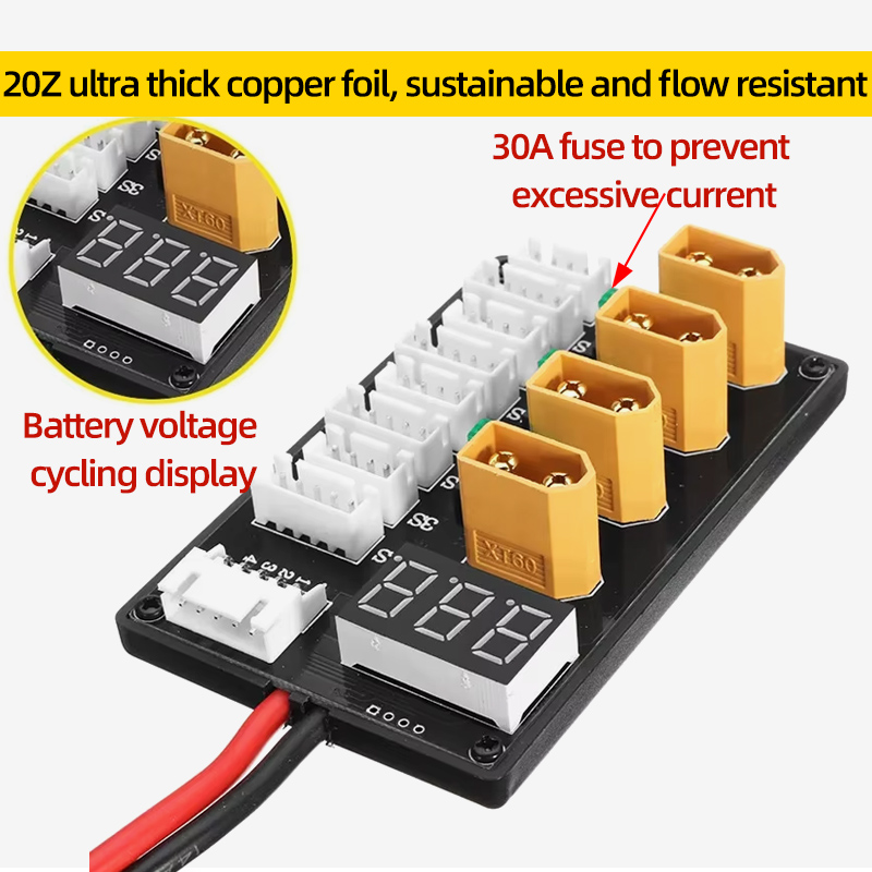 XT30 XT60 Lipo Battery Paralle - Drone Battery Parallel Board recensione e prezzo