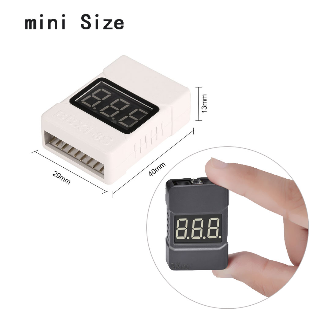 1-8S Lipo Battery Voltage Test - Drone Battery Voltage Checker recensione e prezzo