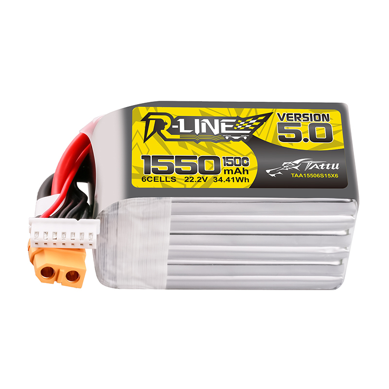 TATTU-R-LINE 5.0 22.2V 1550mAh - Drone Battery 6S recensione e prezzo