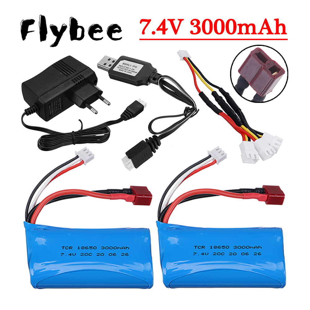 7.4V 3000mAh Li-ion Battery fo - Drone Battery Li-Ion recensione e prezzo