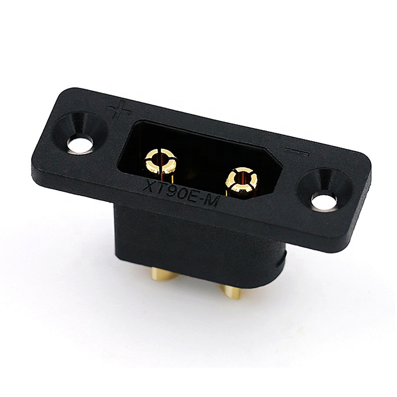 30PCSAmass Black XT90E-M Panel - Drone Battery Connector recensione e prezzo