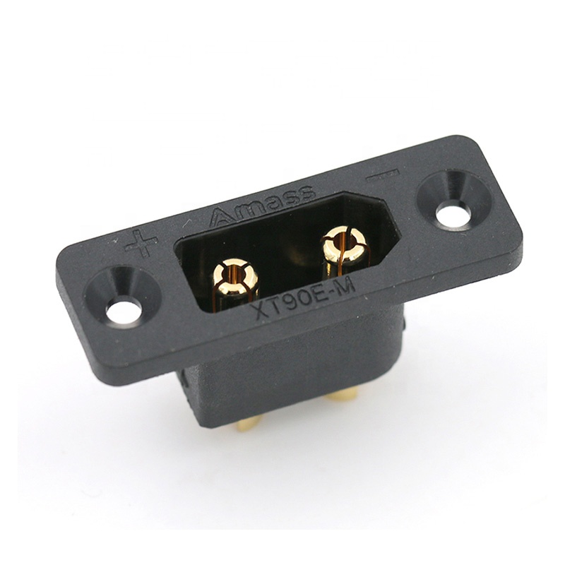 30PCSAmass Black XT90E-M Panel - Drone Battery Connector recensione e prezzo
