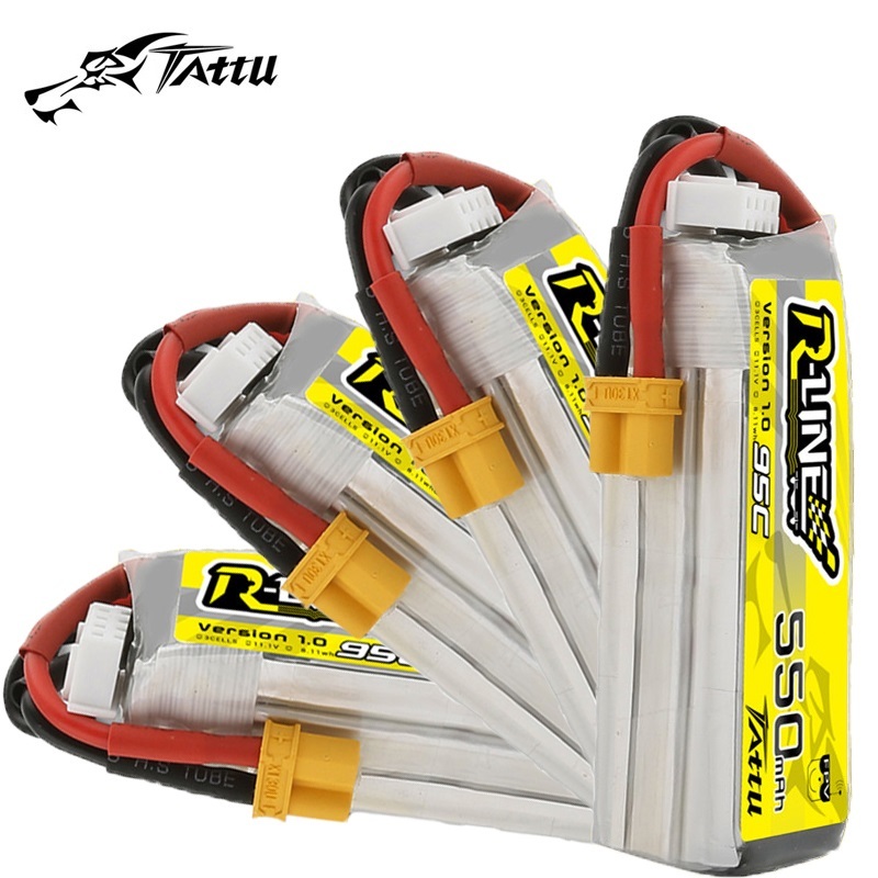 Upgrade TATTU R-LINE 1.0 550mA - Drone Battery 3S recensione e prezzo