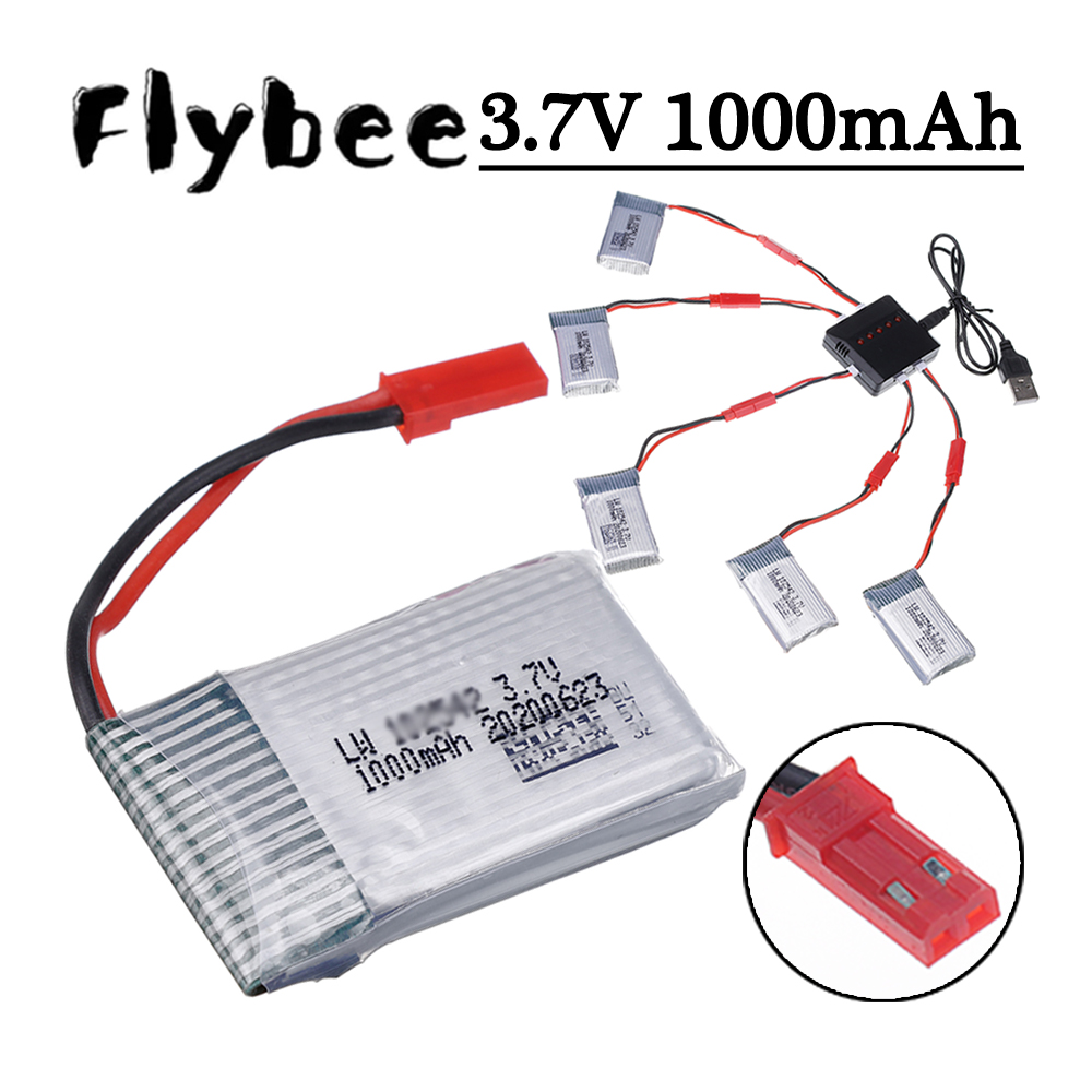 3.7V 1000mah Lipo Battery and  - Drone Battery Charger recensione e prezzo