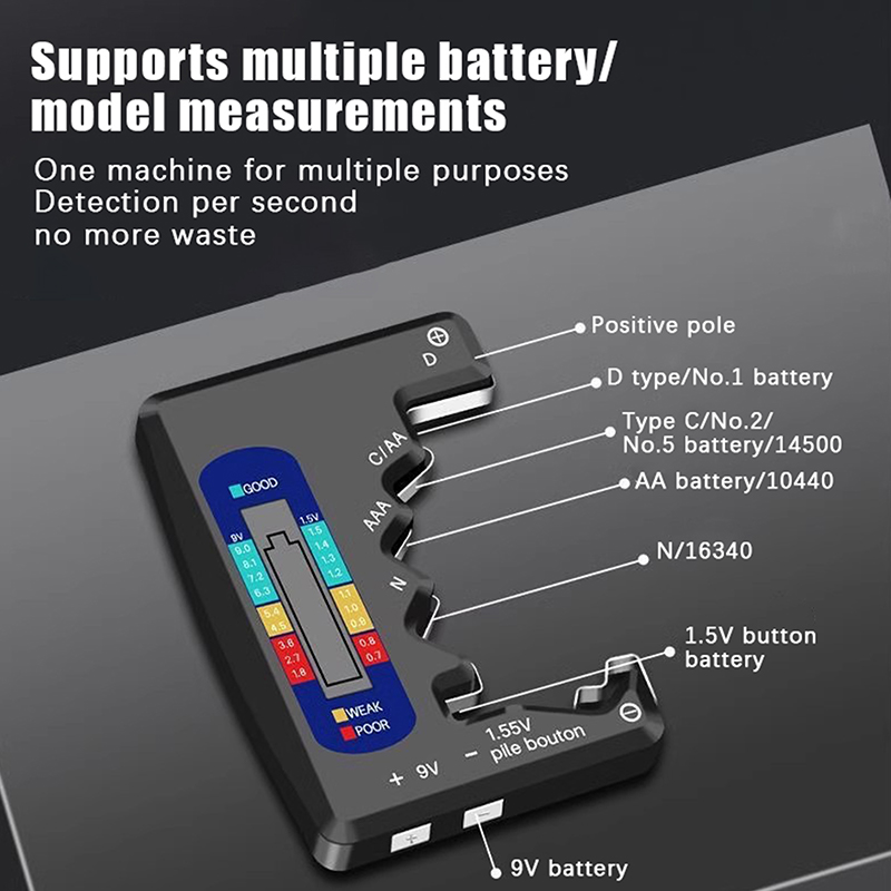 Mini Digital Battery Tester, C - Drone Battery Voltage Checker recensione e prezzo