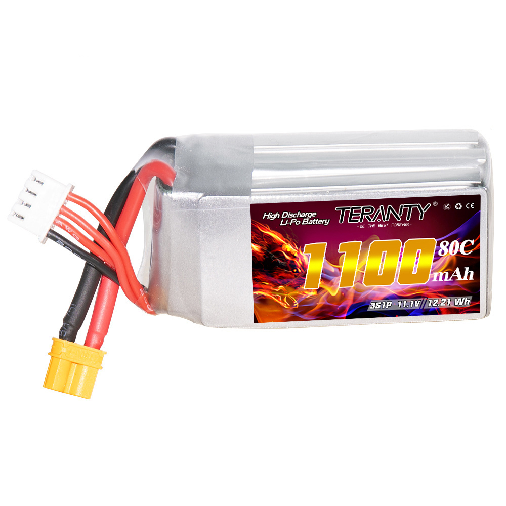 TERANTY 3S 11.1V 1100mAh 80C/1 - Drone Battery Li-Ion recensione e prezzo