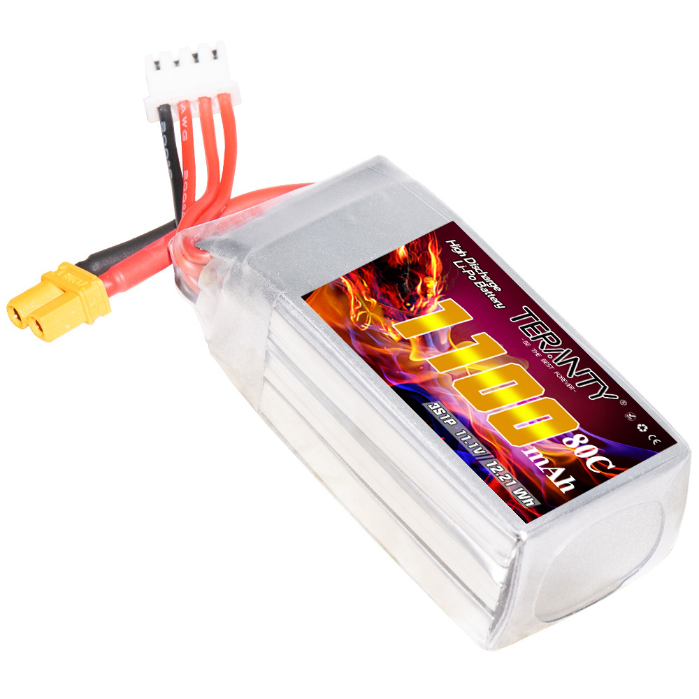 TERANTY 3S 11.1V 1100mAh 80C/1 - Drone Battery Li-Ion recensione e prezzo
