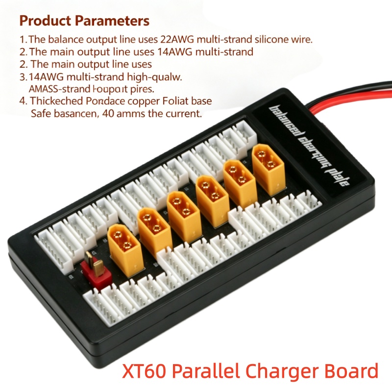 6 in 1 XT60 Parallel Charging  - Drone Battery Parallel Board recensione e prezzo