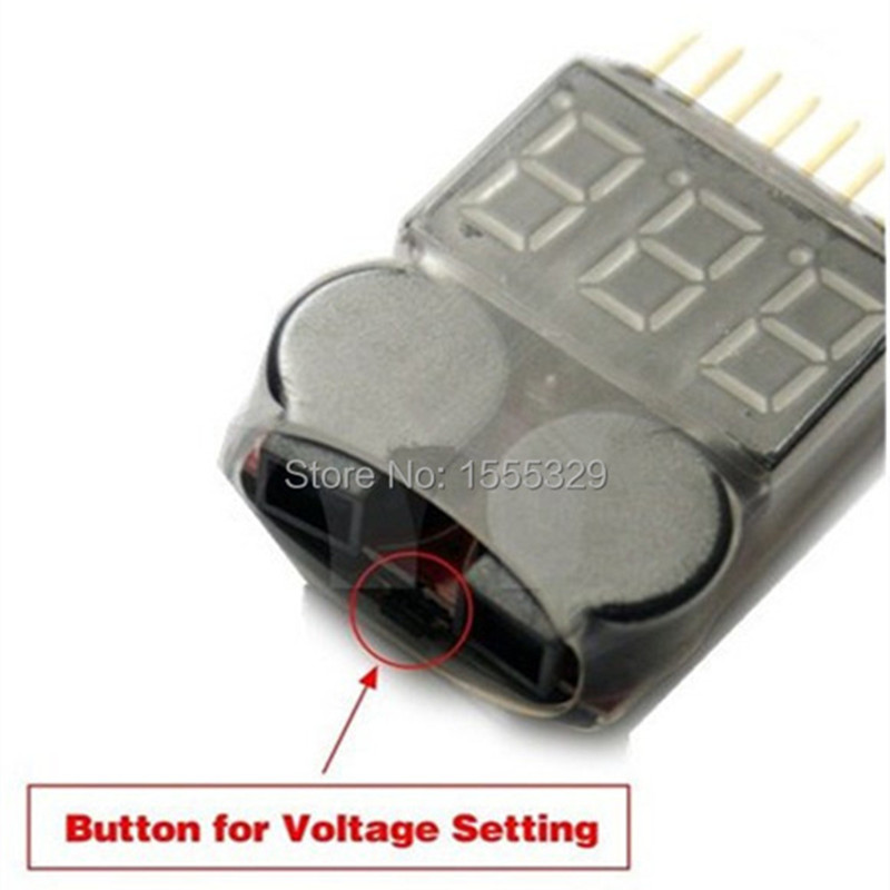 2Pcs 1S-8S LiPo Battery Voltag - Drone Battery Voltage Checker recensione e prezzo